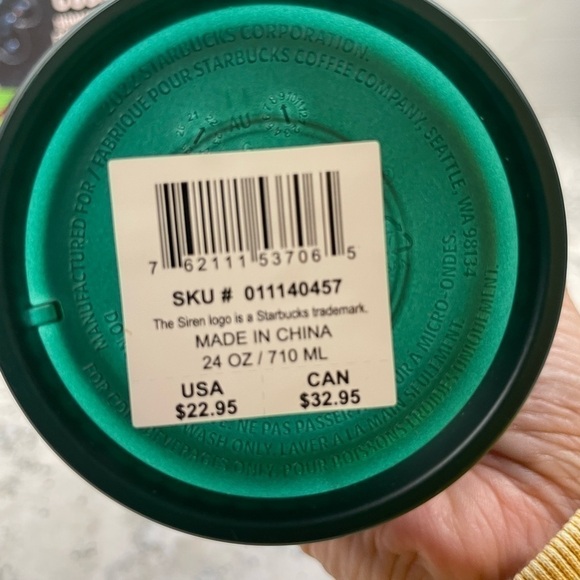 Starbucks Target Iridescent Teal Unicorn Grid
Disco Tumbler. NWT. It’s WOW & HTF - Picture 7 of 7